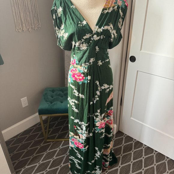 Feeling Serene Maxi Dress Modcloth Ruby Rocks - Picture 4 of 6